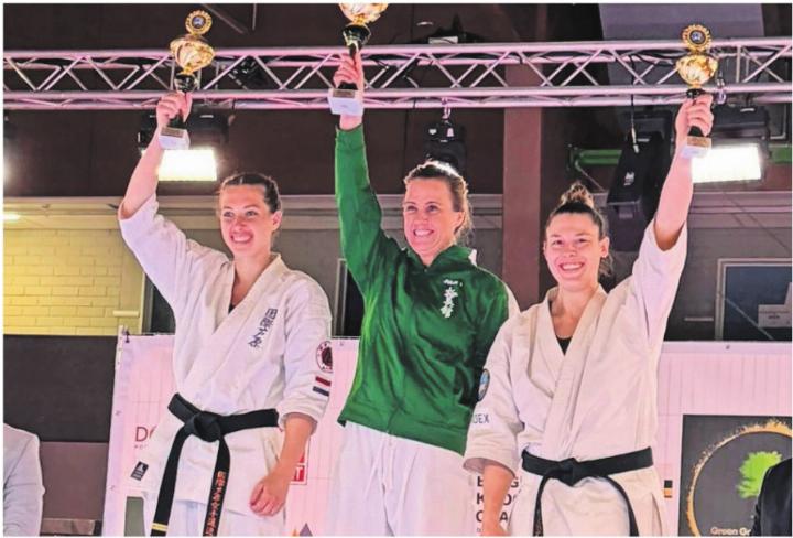 Angela Felber (rechts) überzeugt auf internationaler Ebene. Bild: zg