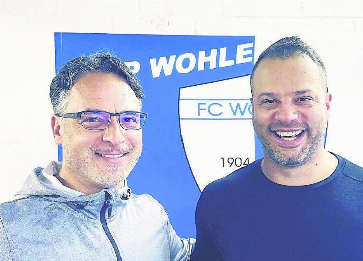 Leiter Sport Gregi Trovato (links) und Sportchef Carmine Viceconte. Bild: Archiv