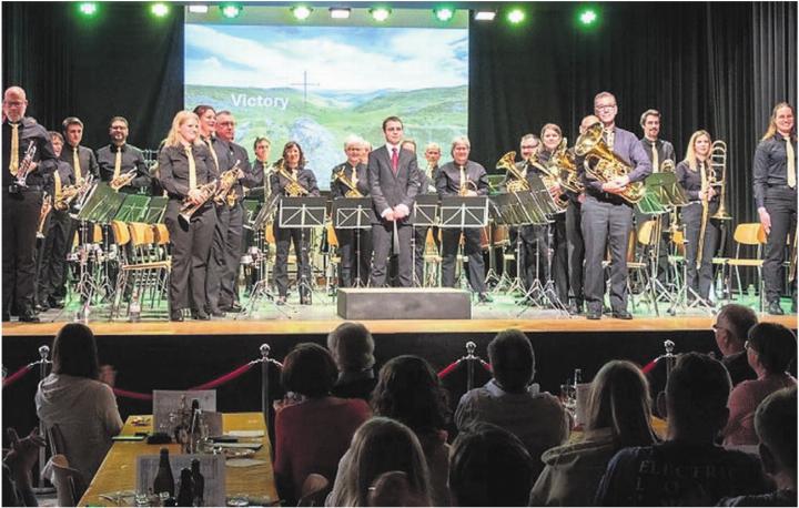 Die Musikgesellschaft Mühlau freut sich, ihr Können am Jahreskonzert zu präsentieren.
Bild: zg