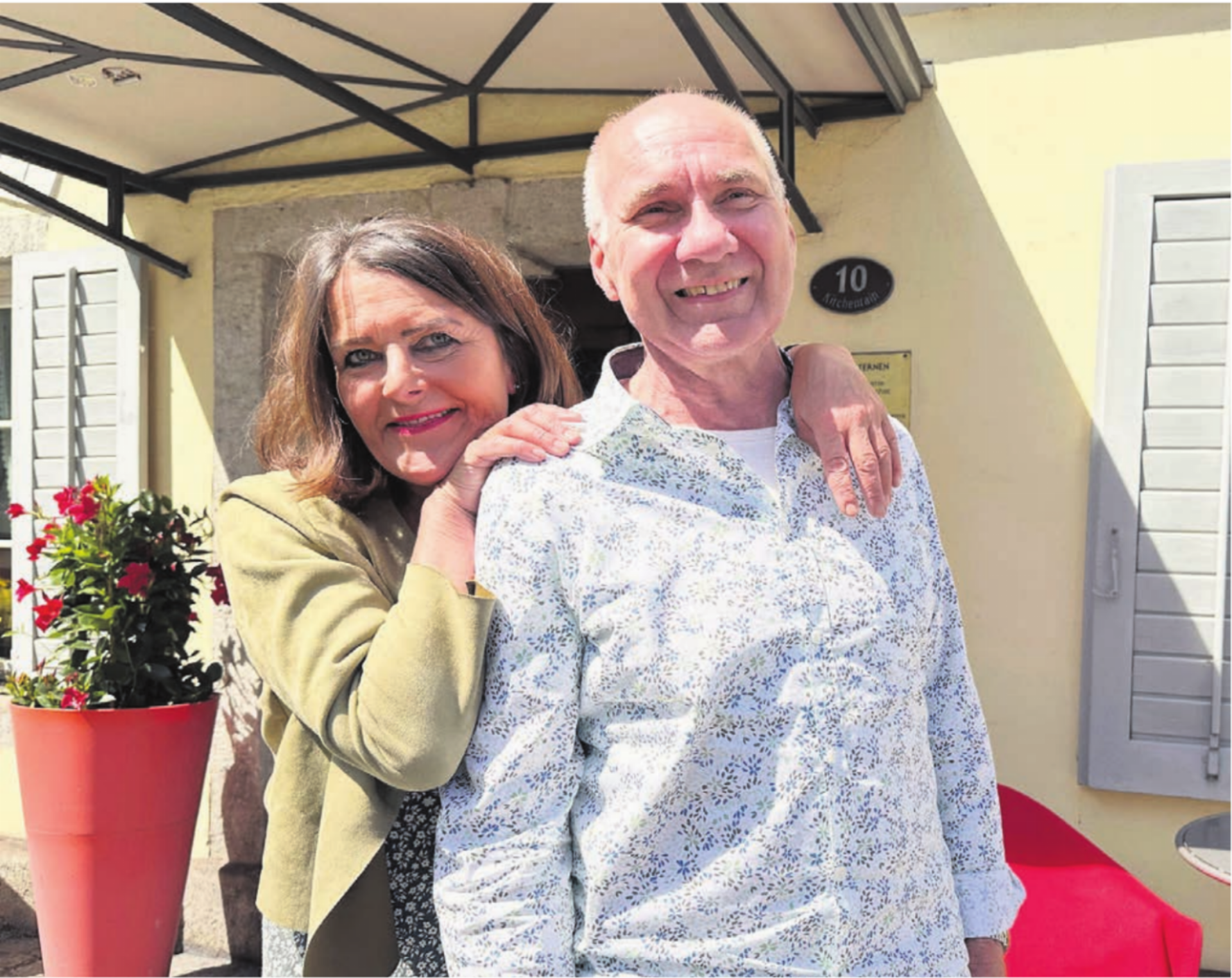 Die dienstältesten Wohler Wirte hören auf: Rita Seiler und Remus Lochmann.    Bild: Stefan Sprenger - Das Bild wird blockiert. – Möglicherweise durch einen aktiven Adblocker.