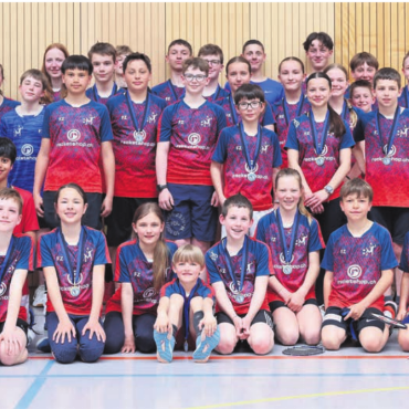 Sieben Team-Medaillen gewonnen - Der Badmintonnachwuchs aus der Region zeigte eine starke Leistung.    Bild: zg