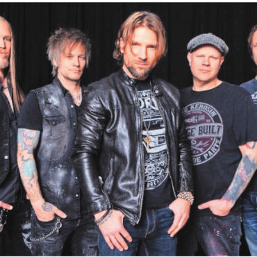 Hardrock im Chillout - Die deutschen Hardrocker von «The New Roses». Bild: Vera Friederich