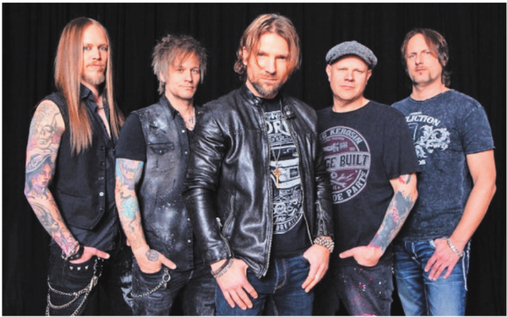 Die deutschen Hardrocker von «The New Roses». Bild: Vera Friederich