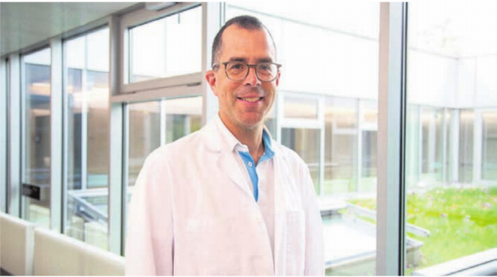 Chris Heimgartner, Chefarzt Medizin und neu Mitglied der Spitalleitung. Bild: zg