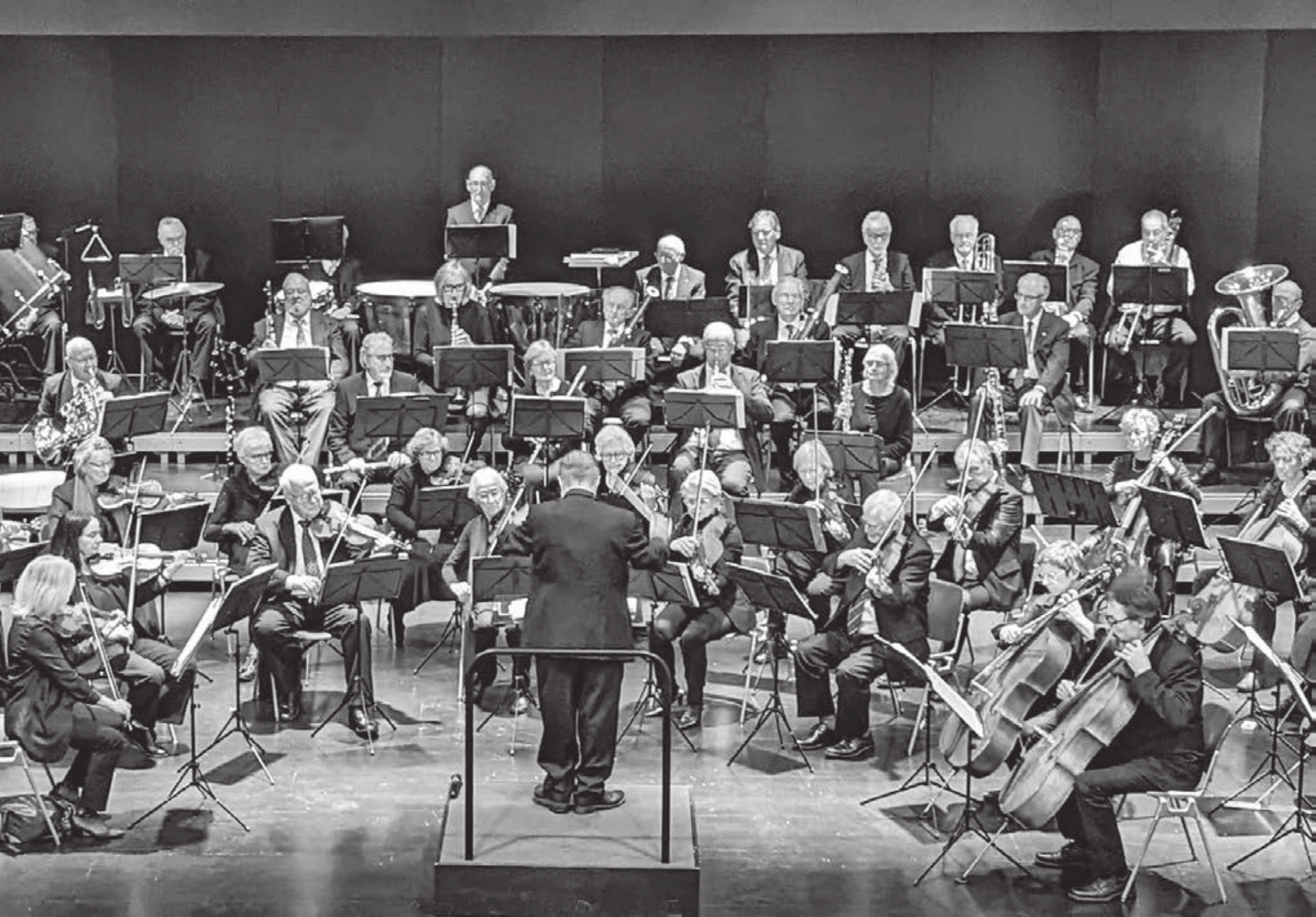 Das Seniorenorchester schöpft aus seinen Erfahrungen und der grossen Liebe zur Musik. Bild: zg - Das Bild wird blockiert. – Möglicherweise durch einen aktiven Adblocker.