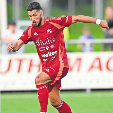 Ein Mann für alle Fälle - Vorne, hinten, überall: Tihomir Grabovica ist in Topform.    Bild: Archiv/awa