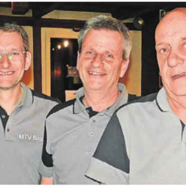 Im grünen Bereich, trotz roten Zahlen - Der Vorstand der Männerturner (von links): Edwin Keusch (Präsident), Hans-Jörg Lips (abtretender Beisitzer), Dani Müller (Technischer Leiter), Guido Feer (Vize-Leiter), Rolf Gut (Aktuar), und Roland Frick (Kassier). Bild: zg