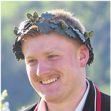 Dreifacher Jubel - 2. Kranz: Dominic Strebel. Bilder: Jasmin Strebel