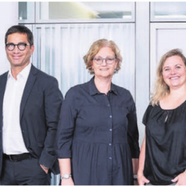 Präsidentin tritt nicht mehr an - Der aktuelle Stiftungsrat des Spitals Muri (von links): Roli Schumacher, Kerstin Moeller, Stephan Bauer, Stiftungsratspräsidentin Sabina Rüttimann, Nadja Koch, Pascal Gregor, Evelyn Pfister Meier.    Bild: zg