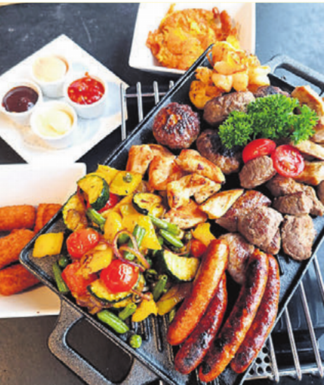 Chefs Grill-Mix Platte. Chefs Grill-Mix Platte.