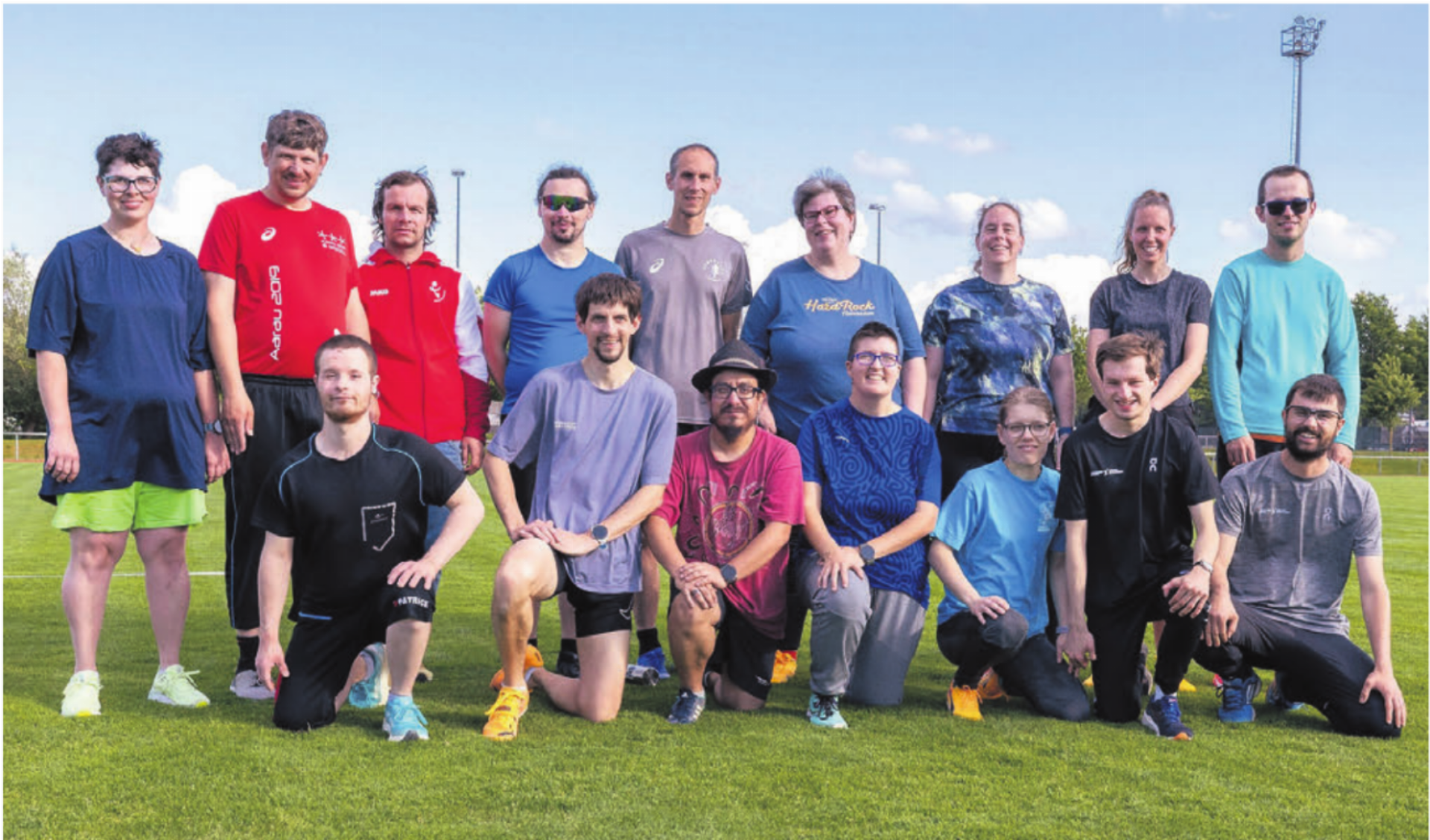 Sie alle werden den Behinderten-Sportclub Wohlen-Lenzburg in Zug vertreten. Die Leichtathletinnen und Leichtathleten stammen aus den Regionen von Bremgarten bis nach Lenzburg. Bild: ab - Das Bild wird blockiert. – Möglicherweise durch einen aktiven Adblocker.