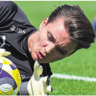 Keller an WM, Vogt am Cupfinal - Goalie Marvin Keller aus Berikon ist an der WM dabei. Bild: Freshfocus