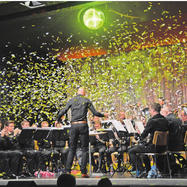 Langfristige Lösung angestrebt - Der Musikverein Künten ist einer der Vereine, die immer wieder für Momente des Zusammenseins in der Mehrzweckhalle sorgen.