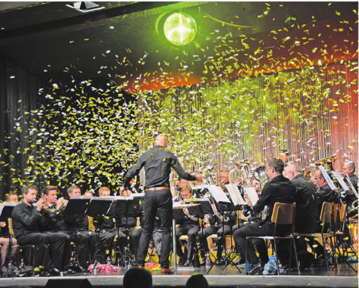 Der Musikverein Künten ist einer der Vereine, die immer wieder für Momente des Zusammenseins in der Mehrzweckhalle sorgen.