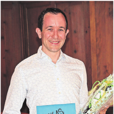 Rahel Bircher neue Präsidentin - Nach 13 Jahren gibt Lukas Müller das Präsidium der MG Bünzen an Rahel Bircher ab. Bilder: zg