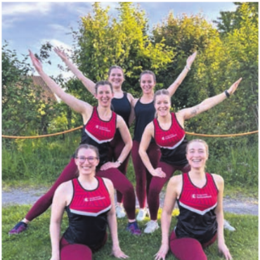 Flexibel zum Erfolg - Holte die höchste Punktzahl in der Programmgestaltung: das Team Aerobic.    Bild: zg
