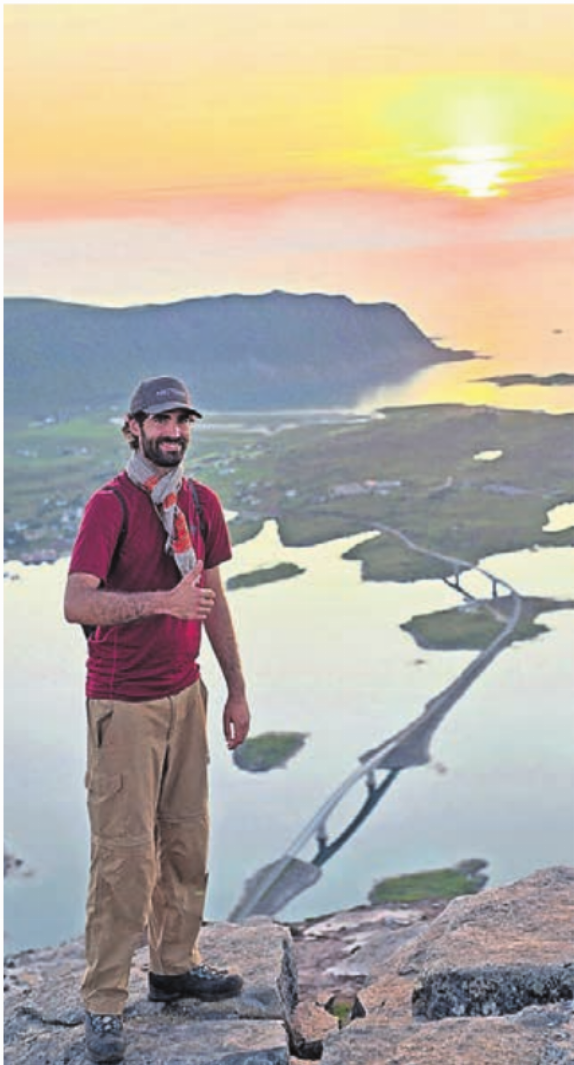 Lukas Schuler unterwegs in Lappland.    Bild: zg - Das Bild wird blockiert. – Möglicherweise durch einen aktiven Adblocker.