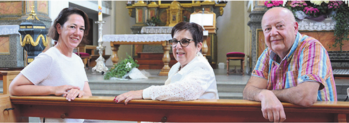 Sie wollen, dass die Kirchgemeinde Niederwil eigenständig und aktiv bleibt (von links): Karin Giger (sie tritt im Herbst zur Wahl an) und die beiden abtretenden Kirchenpflegemitglieder Marlis Töngi und Adrian Paniz. Bild: Chregi Hansen Sie wollen, dass die Kirchgemeinde Niederwil eigenständig und aktiv bleibt (von links): Karin Giger (sie tritt im Herbst zur Wahl an) und die beiden abtretenden Kirchenpflegemitglieder Marlis Töngi und Adrian Paniz. Bild: Chregi Hansen