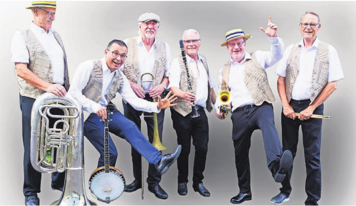 Die Mississippi Stompers sind im Rüebliland-Kafi. Bild: zg