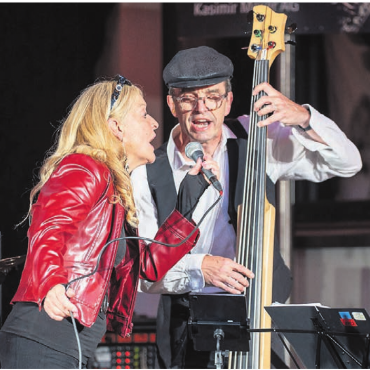 Wie immer harmonisch - «Becky & the Gents» im Chappelehof.