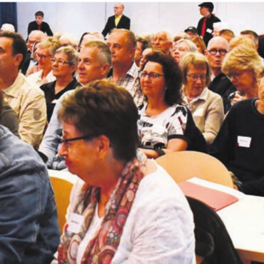 Ein dynamisches Umfeld - Full House an der Jahresinformation «ibw persönlich» im Casino.