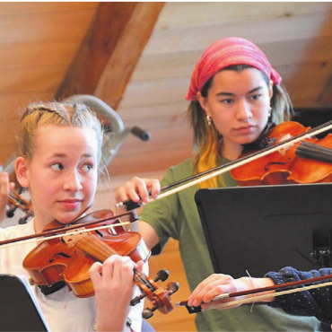 Mexiko, jenseits der Klischees - Schon bei den Proben legen die jungen Musikerinnen und Musiker viel Energie an den Tag. Bild: zg