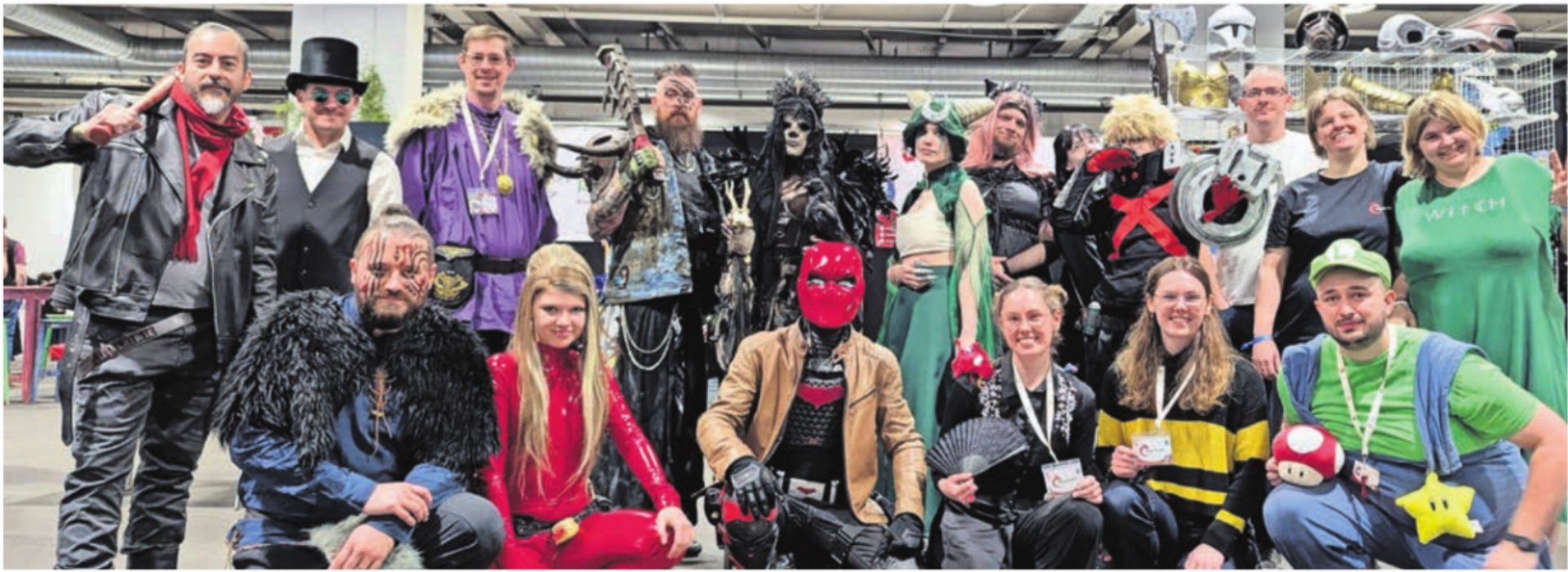 Die Mitglieder des Cosplay-Ateliers Bremgarten freuen sich auf zahlreiche begeisterte Besucherinnen und Besucher, die diesen Tag gemeinsam mit ihnen verbringen möchten. Bild: zg - Das Bild wird blockiert. – Möglicherweise durch einen aktiven Adblocker.