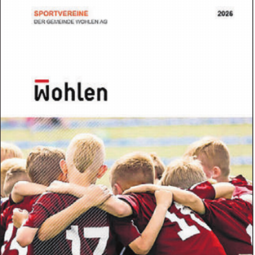 Neue Plattform – frische Impulse - Die neue Broschüre über die Wohler Sportvereine ist erstellt und dient als neue Plattform der Gemeinde Wohlen.