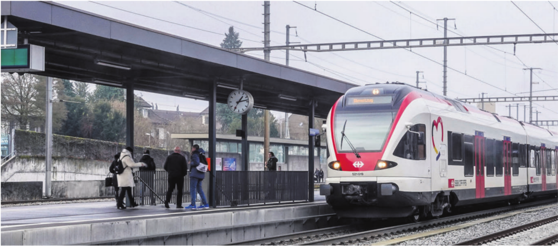 Die Jungfreisinnigen fordern einen Fernverkehrshalt für das Freiamt. Bild: zg - Das Bild wird blockiert. – Möglicherweise durch einen aktiven Adblocker.