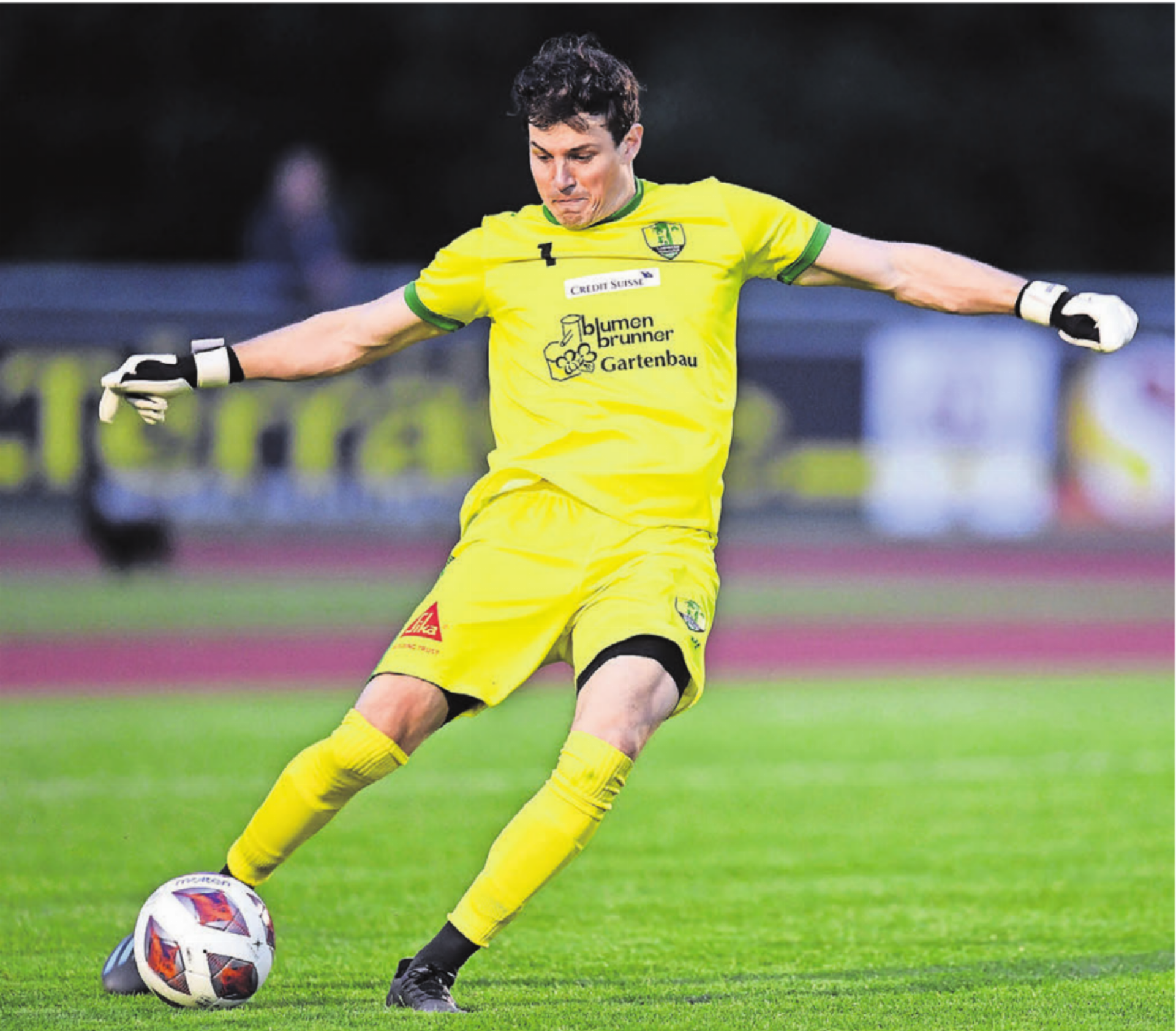 Nach fast zwei Jahrzehnten ist Goalie Fabian Riesen nicht mehr Teil der ersten Mannschaft des FC Mutschellen. Bild: Awa/Archiv - Das Bild wird blockiert. – Möglicherweise durch einen aktiven Adblocker.