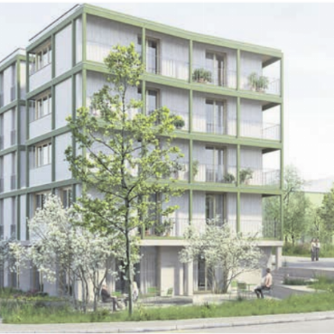 Mega-Projekt darf loslegen - Eine Visualisierung des Farnbühl-Projekts. Bild: pd