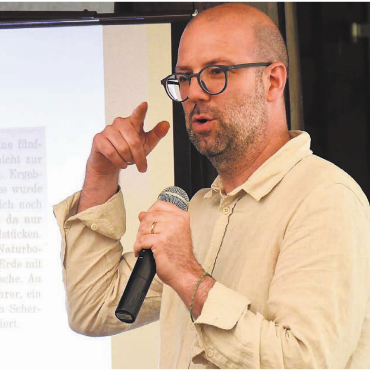 «Unglaublicher Fundreichtum» - Kantonsarchäologe Pirmin Koch referierte über die archäologischen Fundstellen im Aargau. «Wohlen ist speziell», sagt er. Bilder: Daniel Marti