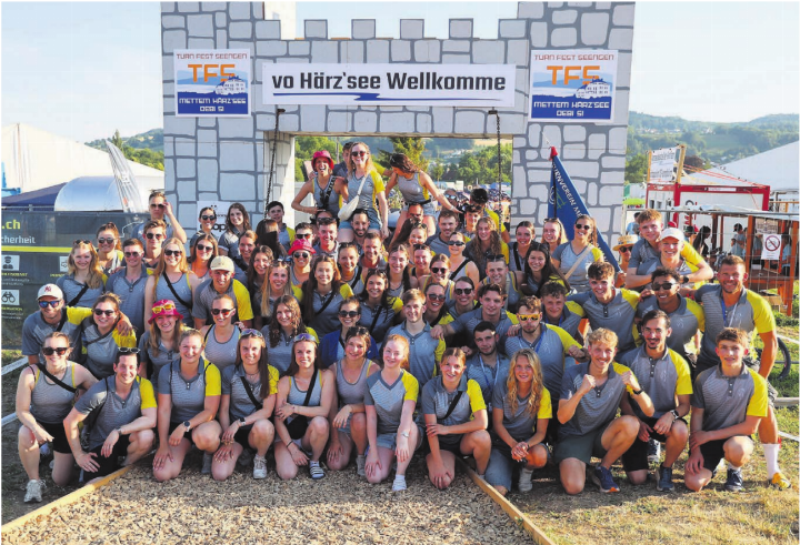 Der TV Merenschwand schafft den Coup und gewinnt die 1. Stärkeklasse im Vereinsturnen. Bild: zg