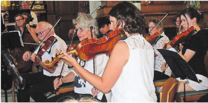 Das Konzert des Orchesters Bremgarten zog seine Besucher in den Bann. Bild: aha Das Konzert des Orchesters Bremgarten zog seine Besucher in den Bann. Bild: aha
