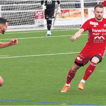 Von Louisiana auf die Brühl - Dribblings, Geschwindigkeit, Tore und Vorlagen: Joel Trüb (rechts) kann dem FC Muri mit vielen Qualitäten helfen. Bild: Archiv/jl