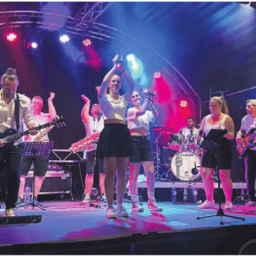 Pure Lebensfreude - Verschiedene Bands sorgten für musikalische Unterhaltung.