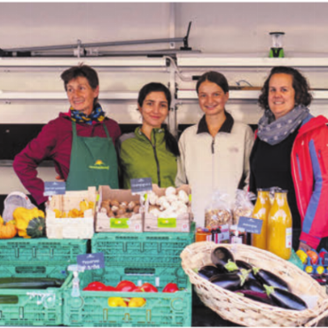 Eine Ära endet nach 30 Jahren - Der Abschied vom Wochenmarkt ist der Familie Kuhn nicht leicht gefallen. Doch im Frühjahr werden sie für eine kurze Zeit zurückkommen. Bild: zg