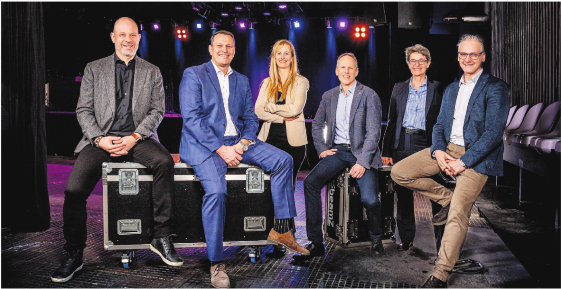 Sie prägen die Geschicke der Gemeinde (von links): Gemeinderat Olivier Parvex-Käppeli, Gemeindeammann Roland Vogt, Vizeammann Sonja Isler-Rüttimann, Geschäftsleiter Christoph Weibel, Gemeinderätin Claudia Hauri, Gemeinderat Thomas Geissmann. - Das Bild wird blockiert. – Möglicherweise durch einen aktiven Adblocker.