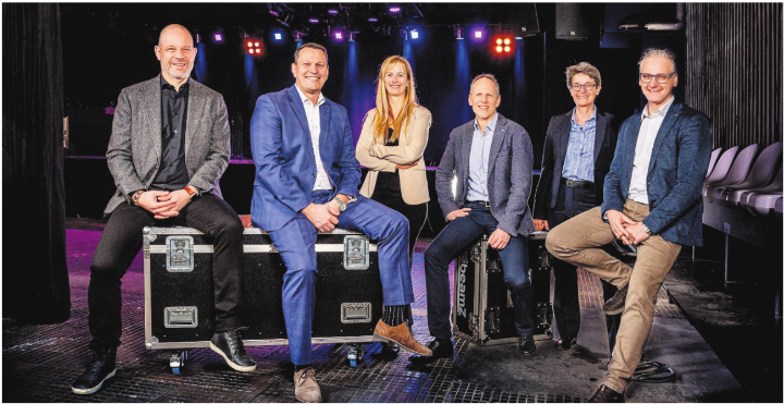 Sie prägen die Geschicke der Gemeinde (von links): Gemeinderat Olivier Parvex-Käppeli, Gemeindeammann Roland Vogt, Vizeammann Sonja Isler-Rüttimann, Geschäftsleiter Christoph Weibel, Gemeinderätin Claudia Hauri, Gemeinderat Thomas Geissmann.