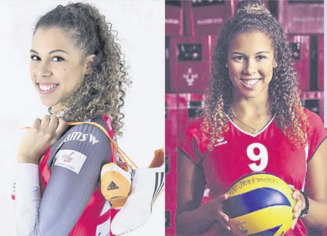 Eine Frau, die stets für Überraschungen gut ist. Einst startete sie als Volleyballerin (rechts). Ab der Saison 2017/18 (links) war sie erstmals im Bob unterwegs. Und jetzt wechselt Melanie Hasler erneut die Sportart – und wird Weitspringerin. Bilder: zg Eine Frau, die stets für Überraschungen gut ist. Einst startete sie als Volleyballerin (rechts). Ab der Saison 2017/18 (links) war sie erstmals im Bob unterwegs. Und jetzt wechselt Melanie Hasler erneut die Sportart – und wird Weitspringerin. Bilder: zg