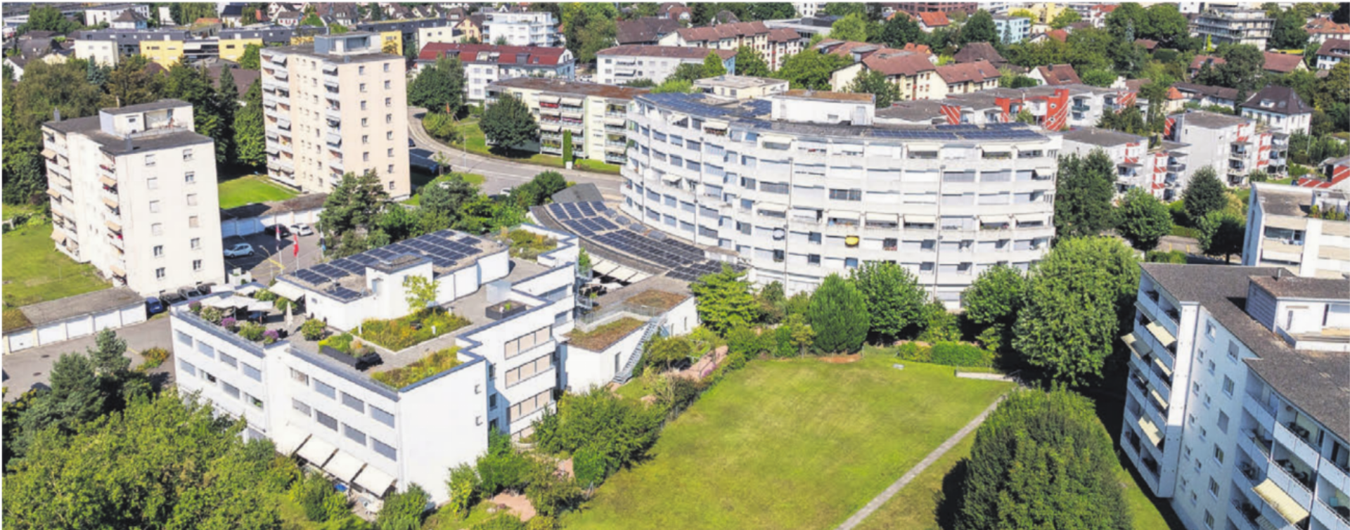 Unter dem Wohn- und Pflegezentrum Bifang befindet sich eine Bereitstellungsanlage des Zivilschutzes, die nicht mehr benötigt wird. Darum soll sie jetzt zu Schutzräumen für Katastrophenfälle umgebaut und eingerichtet werden. Bild: Archiv - Das Bild wird blockiert. – Möglicherweise durch einen aktiven Adblocker.