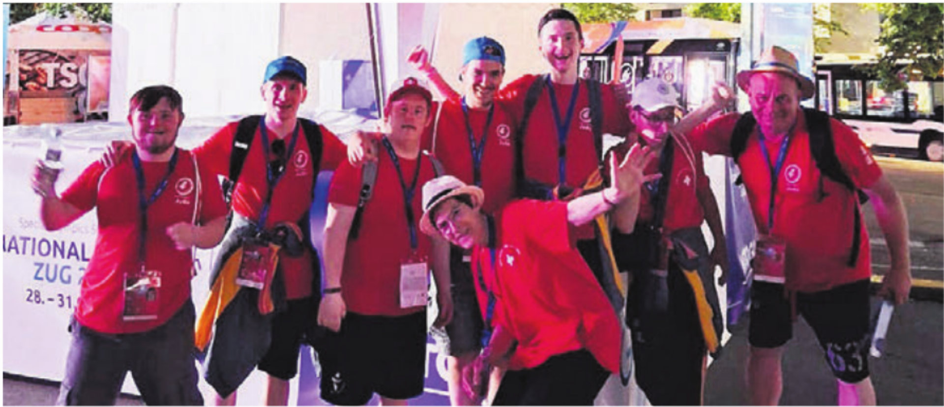 Die Wohler A-Judokas an den Summer Games in Zug. Bild: zg - Das Bild wird blockiert. – Möglicherweise durch einen aktiven Adblocker.