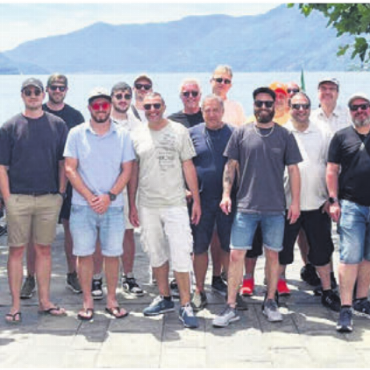 Spannend und ausgelassen - Die Zeit in Locarno wird von den Göttis in vollen Zügen genossen. Bild: zg