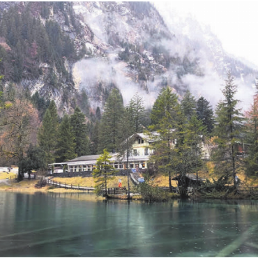 So lässt es sich aushalten - «Dank dem bewölkten Wetter ist dieses Foto vom Blausee im Berner Oberland besonders stimmungsvoll geworden», schreibt Kateryna Pochynok. Sie ist in Safenwil zu Hause, lebte aber auch schon ein Jahr lang in Muri.