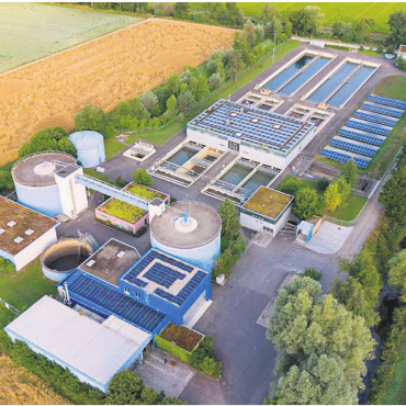 Hin zum modernen Energiebetrieb - Die Anlage ARA im Blettler ist das Kernstück des Abwasserverbandes Region Wohlen. Sie gewährleistet für acht Gemeinden stabile Verhältnisse und sie soll mit bereits aufgegleisten Projekten weiterentwickelt werden.    Bild: pd