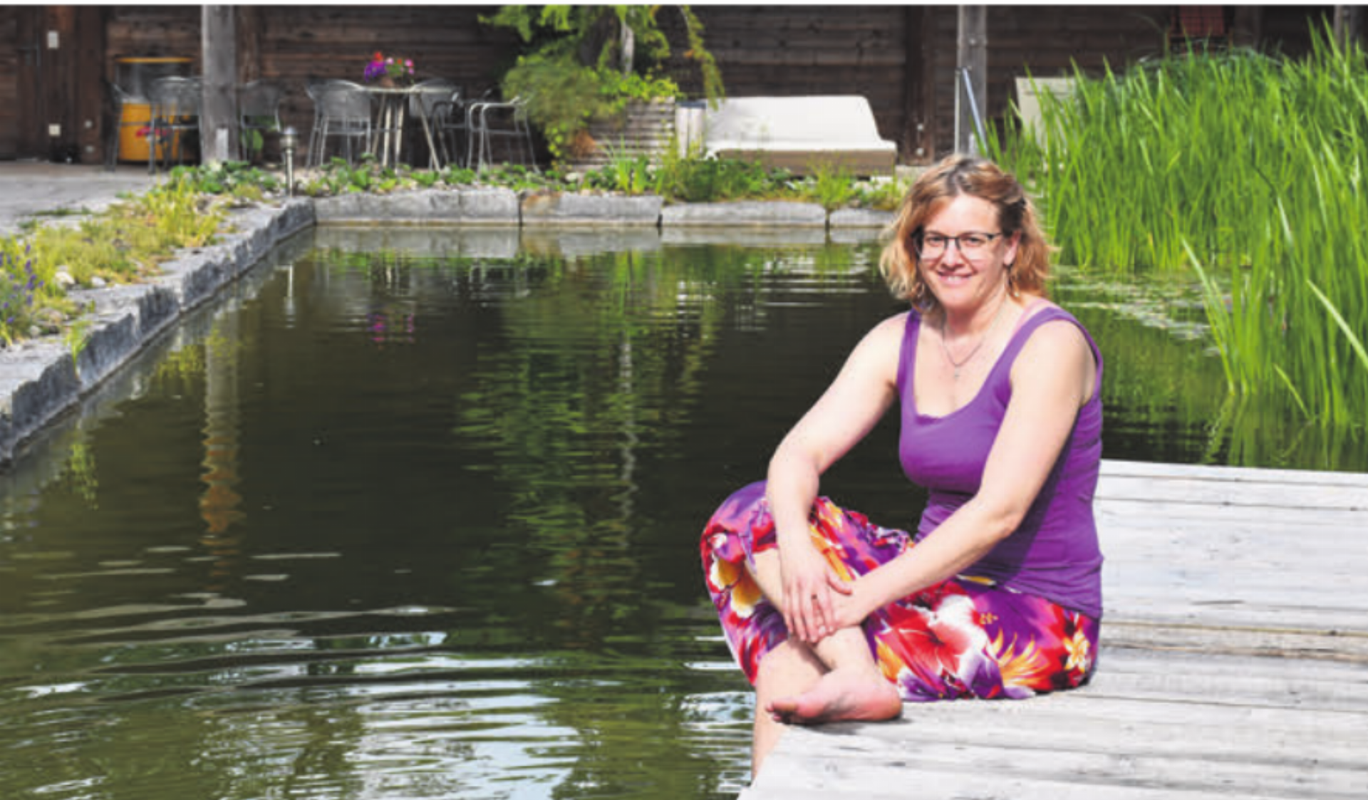 Bettina Caligari führt die kleine Wellnessoase in Hilfikon weiter und ergänzt das Angebot mit Massagen. Bild: mo - Das Bild wird blockiert. – Möglicherweise durch einen aktiven Adblocker.