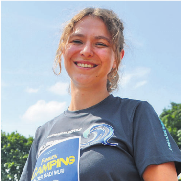 Die ganze Vielfalt an Wasserspass - Sina Eichhorn freut sich auf den Jubiläums-Event. Bild: Thomas Stöckli