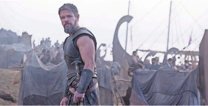 Matt Damon spielt in diesem Monumentalfilm die griechische Sagengestalt Odysseus.    Bild: pd