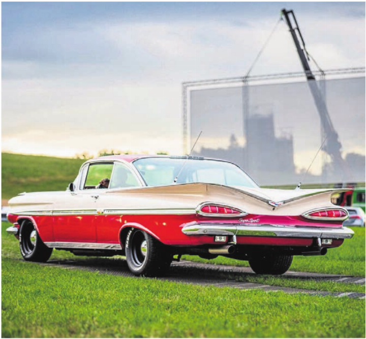 Auch ohne US-Car sind die Besucher willkommen. Bild: Archiv