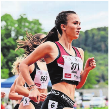Auftritt im Leichtathletik-Mekka - Kämpft über 800 m gegen die führende der Jahres-Weltbestenliste: Seline Büchel.